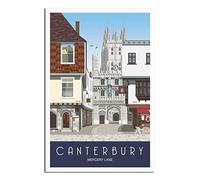 2000 piece jigsaw puzzles for adults，Mercery Lane Cathedral Canterbury Jigsaw Puzzles 2000 Pieces for Adults Painting Puzzle 2000 Pieces DIY Challenging Puzzles for Adults 100x70cm