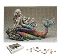 2000 Piece Jigsaw Puzzles for Adults, Mermaid Jigsaw Puzzles for Adults 2000, Colorful Jigsaws for Family Educational Games, Wooden Puzzle with Gift Box, Unique Gifts for Women, Home Wall Decor, -4966