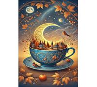 2000 Piece Jigsaw Puzzles for Adults Moon Animal Cup, Educational Games, Challenging & Brainteasing for Men Women Elders Seniors, Puzzle 2000 Pieces