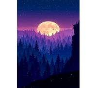 2000 Piece Jigsaw Puzzles for Adults Moon Jungle Challenging Puzzle Educational Games Puzzle for Adults 2000 Pieces Family Game Great Gift Idea, 39.4 x 27.6 inch