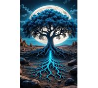 2000 Piece Jigsaw Puzzles for Adults, Moon Tree of Life 39.4x27.6 inch, Challenging Brain Teaser Puzzle, Premium Cardboard Hobby Gift for Adults & Seniors