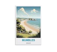 2000 Piece Jigsaw Puzzles for Adults，Mumbles Wales 2000 Piece Puzzle Classic Educational Games Beautiful Decoration Puzzle 100x70cm