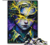 2000 Piece Jigsaw Puzzles for Adults Mysterious Boy,Stress Reliever Difficult Challenge with Matching Poster And Trivia Sheet 70x100cm