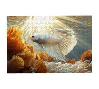 2000 Piece Jigsaw Puzzles for Adults, Ocean Jigsaw Puzzles for Adults 2000 Piece, Fish Puzzle Challenging Game for the Whole Families, Classic Wooden Jigsaws Suitable for Home Decoration, Gifts -2551