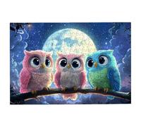 2000 Piece Jigsaw Puzzles for Adults, Owl Jigsaw Puzzles for Adults 2000 Piece, Cute Puzzle Challenging Game for the Whole Families, Classic Wooden Jigsaws Suitable for Home Decoration, Gifts -2499
