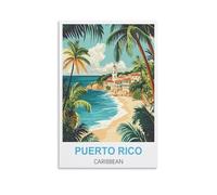 2000 piece jigsaw puzzles for adults，Puerto Rico Caribbean paper Puzzle Jigsaw Puzzle Artwork Intellective Educational Toys Gifts 100x70cm