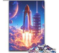 2000 Piece Jigsaw Puzzles for Adults Rocket Launch,Learning Educational Toys Family Games Educational Game for Birthday,Chrismas 70x100cm