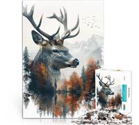 2000 Piece Jigsaw Puzzles for Adults Roe deer Spielzeug für die ganze Familie Künstlersammlung, Bildende Kunst70x100cm