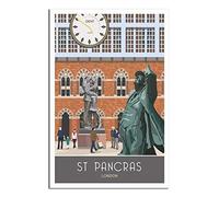 2000 Piece Jigsaw Puzzles for Adults，St Pancras London Statue 2000 Piece Puzzle Classic Educational Games Beautiful Decoration Puzzle 100x70cm