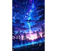 2000 Piece Jigsaw Puzzles for Adults Starry Night Jungle Challenging Puzzle Educational Games Puzzle for Adults 2000 Pieces Family Game Great Gift Idea, 39.4 x 27.6 inch