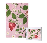 2000 Piece Jigsaw Puzzles for Adults,Strawberry Jigsaw Puzzles for Adults, Wooden Puzzle with Gift Box,Flower Jigsaws for Family Educational Games, Unique Gifts for Women/Men, Home Wall Decor,ML-327