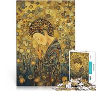 2000 Piece Jigsaw Puzzles for Adults teenagers Buddha in Golden Field Made of cardboard Suitable for people aged 14 and above wall decoration Christmas Birthday Gift。size:70x100cm/27.5x39.3inch