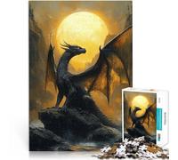 2000 Piece Jigsaw Puzzles for Adults teenagers Dragon of Redemption Made of cardboard Suitable for people aged 14 and above Home decoration Great gifts and toys 。size:70x100cm/27.5x39.3inch