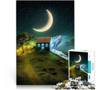 2000 Piece Jigsaw Puzzles for Adults teenagers Magic House Made of cardboard,for age 14+ Educational toy game challenge Birthday present。size:70x100cm/27.5x39.3inch