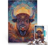 2000 Piece Jigsaw Puzzles for Adults teenagers Mighty Cow Made of cardboard,for age 14+ Puzzle for A work of art。size:70x100cm/27.5x39.3inch