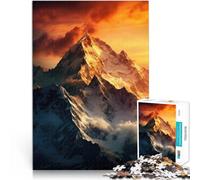 2000 Piece Jigsaw Puzzles for Adults teenagers Mountains Artwork Made of cardboard,for age 14 years and over Staycation Kill time great gift。size:70x100cm/27.5x39.3inch