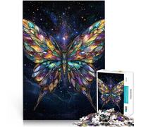 2000 piece jigsaw puzzles for adults & teenagers Psychedelic Butterfly Made of cardboard Suitable for ages 14 and up Analysis and logic Birthday Gifts。size:70x100cm/27.5x39.3inch