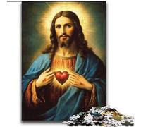 2000 Piece Jigsaw Puzzles for Adults & Teens Jesus Art Educational Family Game Is Ideal As Gifts for The Whole Family for 14+ 70x100cm