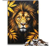 2000 Piece Jigsaw Puzzles for Adults & Teens Jungle Lion Stress Reliever Difficult Challenge Every Piece Is Unique - Challenging Family Fun Game 70x100cm