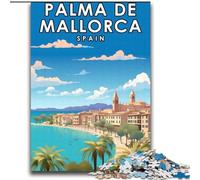 2000 Piece Jigsaw Puzzles for Adults & Teens Palma De Mallorca Spain, Family Game for And Unique Home Decor And Gifts for Age 14 70x100cm