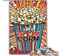 2000 Piece Jigsaw Puzzles for Adults & Teens Popcorn for Ages 14 And over Fun Games Fun Activities at Home, Birthday Gifts, Travel Gifts 70x100cm