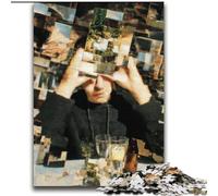 2000 Piece Jigsaw Puzzles for Adults & Teens Psychedelic Art Stress Reliever Difficult Challenge Every Piece Is Unique - Challenging Family Fun Game 70x100cm