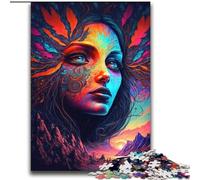 2000 Piece Jigsaw Puzzles for Adults & Teens Psychedelic By Nature,Toys Educational Games Stress Relieving Parent-child Interaction 70x100cm