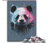 2000 Piece Jigsaw Puzzles for Adults & Teens Watercolor Panda,Help The Brain Exercise Addictive Toys to Cultivate Patience Gift For Birthdays 70X100cm