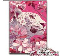 2000 Piece Jigsaw Puzzles for Adults & Teens White Leopard Challenging Game And Family Play A Work of Art for Age 14 70x100cm