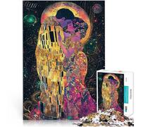 2000 Piece Jigsaw Puzzles for Adults The Kiss Celestial Fantasy Art Nouveau Mustermontage für Heimdekoration70x100cm