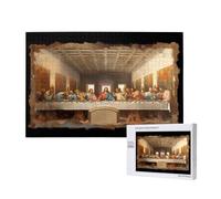 2000 Piece Jigsaw Puzzles for Adults The Last Supper Jigsaw Comes with Packaging Box and Reference Pictures,Fun Joyful Family Entertainment Games,Challenging Adult Puzzles Gift Home Decor Jesus M-14