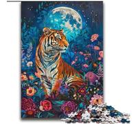 2000 Piece Jigsaw Puzzles for Adults Tiger Under The Moon Learning Educational Toys Unique Home Decor And Gifts for 14+ 70x100cm
