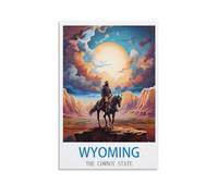 2000 piece jigsaw puzzles for adults，Wyoming The Cowboy State Jigsaw Puzzles 2000 Pieces for Adults Painting Puzzle 2000 Pieces DIY Challenging Puzzles for Adults 100x70cm