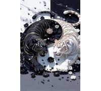 2000 Piece Jigsaw Puzzles for Adults, Yin-Yang Tiger Classic Puzzle, 39.4x27.6 inch, Premium Interlocking No Dust, Family Indoor Activity