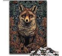 2000 Piece Jigsaw Puzzles for Teenagers Animal Fox Art Decompressing Intellectual Educational Toy Secret Santa Gifts 70x100cm