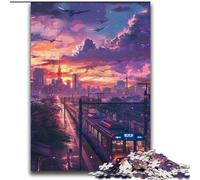 2000 Piece Jigsaw Puzzles for Teenagers Beautiful Dreamy Scenery Challenging To Complete But Fun And Humorous with Matching Poster And Trivia Sheet 70x100cm