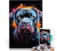 2000 Piece Jigsaw Puzzles for teenagers Cane Corso Colorful Schwierig Schwer Lernspiel für Geburtstag, Weihnachten70x100cm