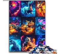 2000 Piece Jigsaw Puzzles for Teenagers Dinosaur Collage Educational Toys Unique Home Decor And Gifts for And Age 14 Years Up 70x100cm