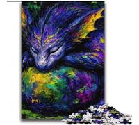 2000 Piece Jigsaw Puzzles for Teenagers Dragon And Earth Educational Toys Unique Home Decor And Gifts for And Age 14 Years Up 70x100cm