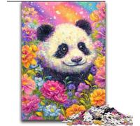 2000 Piece Jigsaw Puzzles for Teenagers Flower Panda Educational Family Game Is Ideal As Gifts for The Whole Family for 14+ 70x100cm