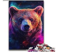 2000 Piece Jigsaw Puzzles for Teenagers Galaxy Brown Bear Family Fun Fun at Home Activities, Birthday Present,Travel Gifts, for And 14 Years Old 70x100cm