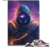 2000 Piece Jigsaw Puzzles for Teenagers Galaxy Space Warrior Challenging To Complete But Fun And Humorous with Matching Poster And Trivia Sheet 70x100cm
