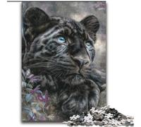 2000 Piece Jigsaw Puzzles for Teenagers Gifts Black And White Leopard for Educational Game Challenge Toy Artists Collection, Fine Art 70x100cm