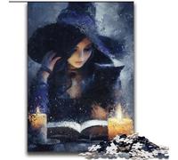 2000 Piece Jigsaw Puzzles for Teenagers Gifts Black Wizard Challenging Family Activity Games DIY Toy for Home Wall Decor Gifts 70x100cm