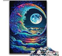 2000 Piece Jigsaw Puzzles for Teenagers Gifts Colorful Waves Educational Games Home Decoration Artists Collection, Fine Art 70x100cm