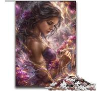 2000 Piece Jigsaw Puzzles for Teenagers Gifts Fantasy Dark Girl Challenging Family Activity Games DIY Toy for Home Wall Decor Gifts 70x100cm