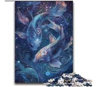 2000 Piece Jigsaw Puzzles for Teenagers Gifts Fantasy Koi for Age 14+ Intellectual Game Christmas Birthday Gifts 70x100cm