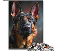 2000 Piece Jigsaw Puzzles for Teenagers Gifts German Shepherd for Age 14+ Intellectual Game Christmas Birthday Gifts 70x100cm