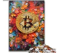 2000 Piece Jigsaw Puzzles for Teenagers Gifts Graffiti Bitcoin for Age 14+ Intellectual Game Christmas Birthday Gifts 70x100cm