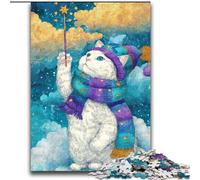 2000 Piece Jigsaw Puzzles for Teenagers Gifts Kitten Wizard Educational Games Home Decoration for Is Ideal As A Gift for The Whole Family 70x100cm